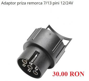 Adaptor priză remorcă auto 7/13 pini